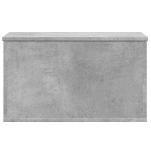 Opbevaringsboks i konstrueret træ 60 × 35 × 35 cm - betongrå