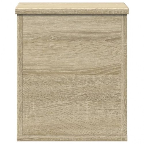 Opbevaringsboks 30 × 35 × 35 cm i konstrueret træ - sonoma-eg