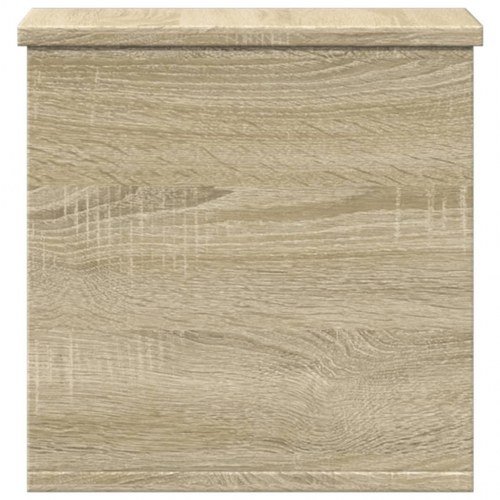 Opbevaringsboks 30 × 35 × 35 cm i konstrueret træ - sonoma-eg