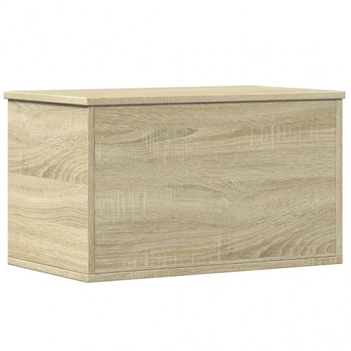 Opbevaringsboks 60×35×35 cm i konstrueret træ - sonoma-eg