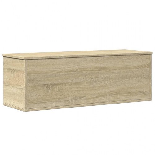 Opbevaringsboks 102×35×35 cm i konstrueret træ - sonoma eg