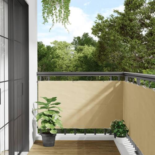 Altanafskærmning 700x75 cm PVC cremefarvet