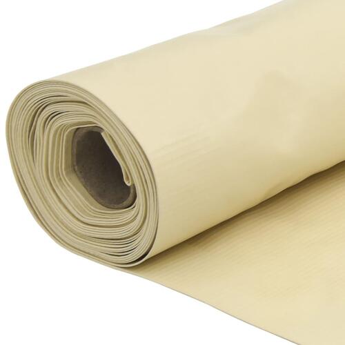 Altanafskærmning 700x75 cm PVC cremefarvet