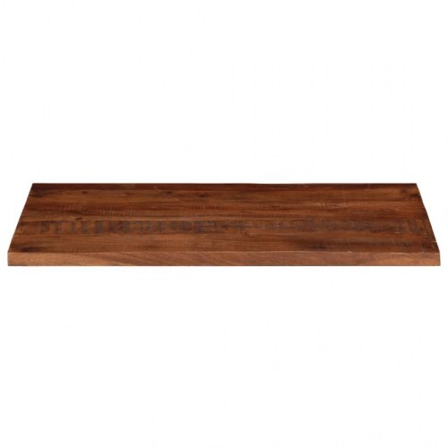 Bordplade 110x60x3,8 cm rektangulær massivt genbrugstræ
