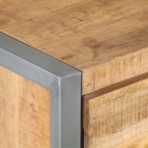Sengebord 40x30x50 cm massivt mangotræ