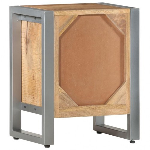 Sengebord 40x30x50 cm massivt mangotræ