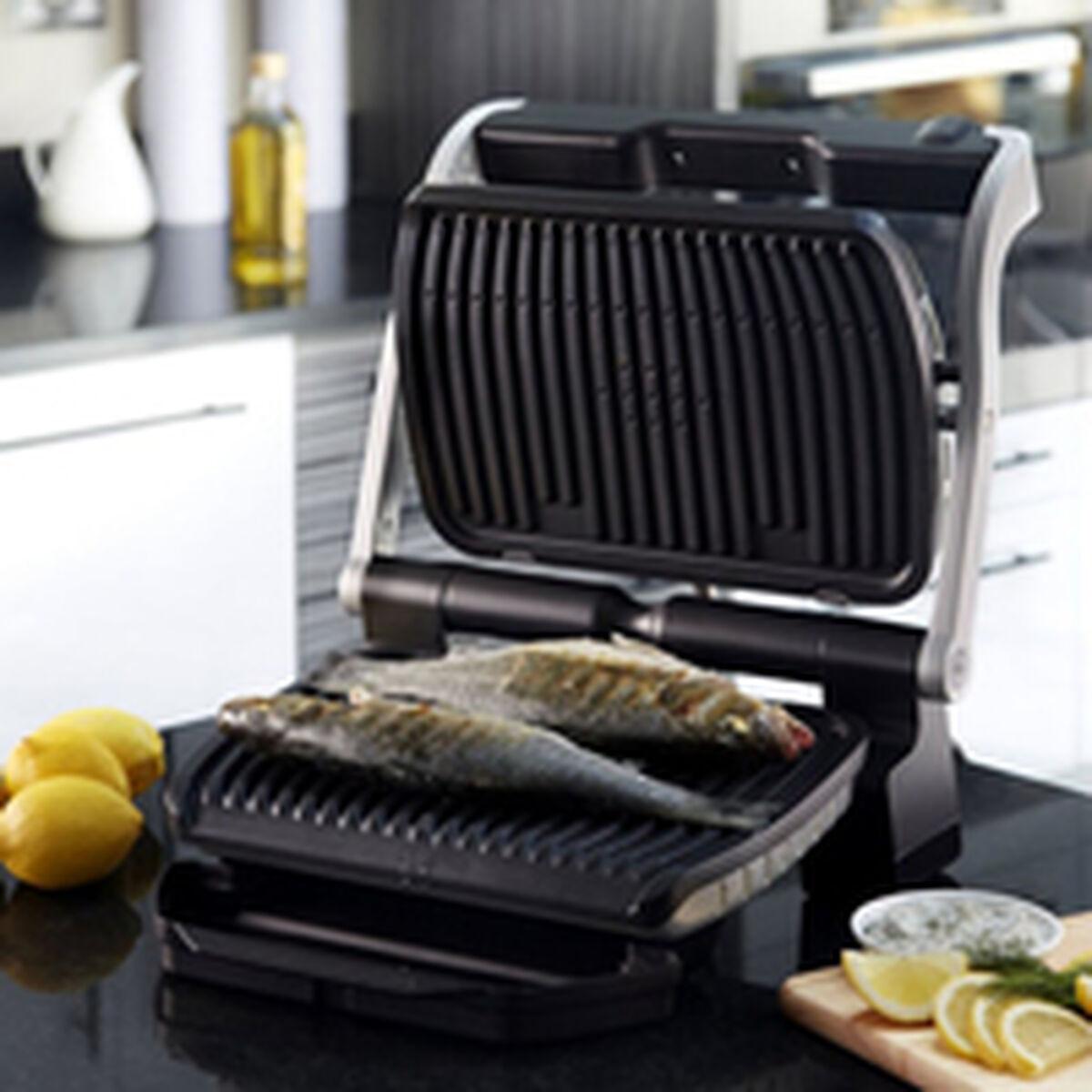 Elektrisk Grill Tefal OptiGrill + GC712D 2000 W