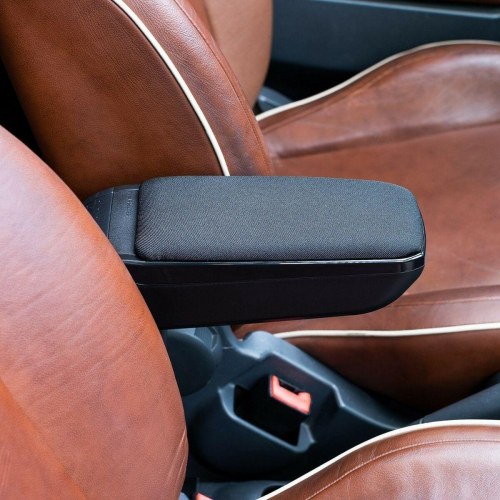 Armster armlæn til Renault Megane III (2009-2016) - sort klæde, central armlæn