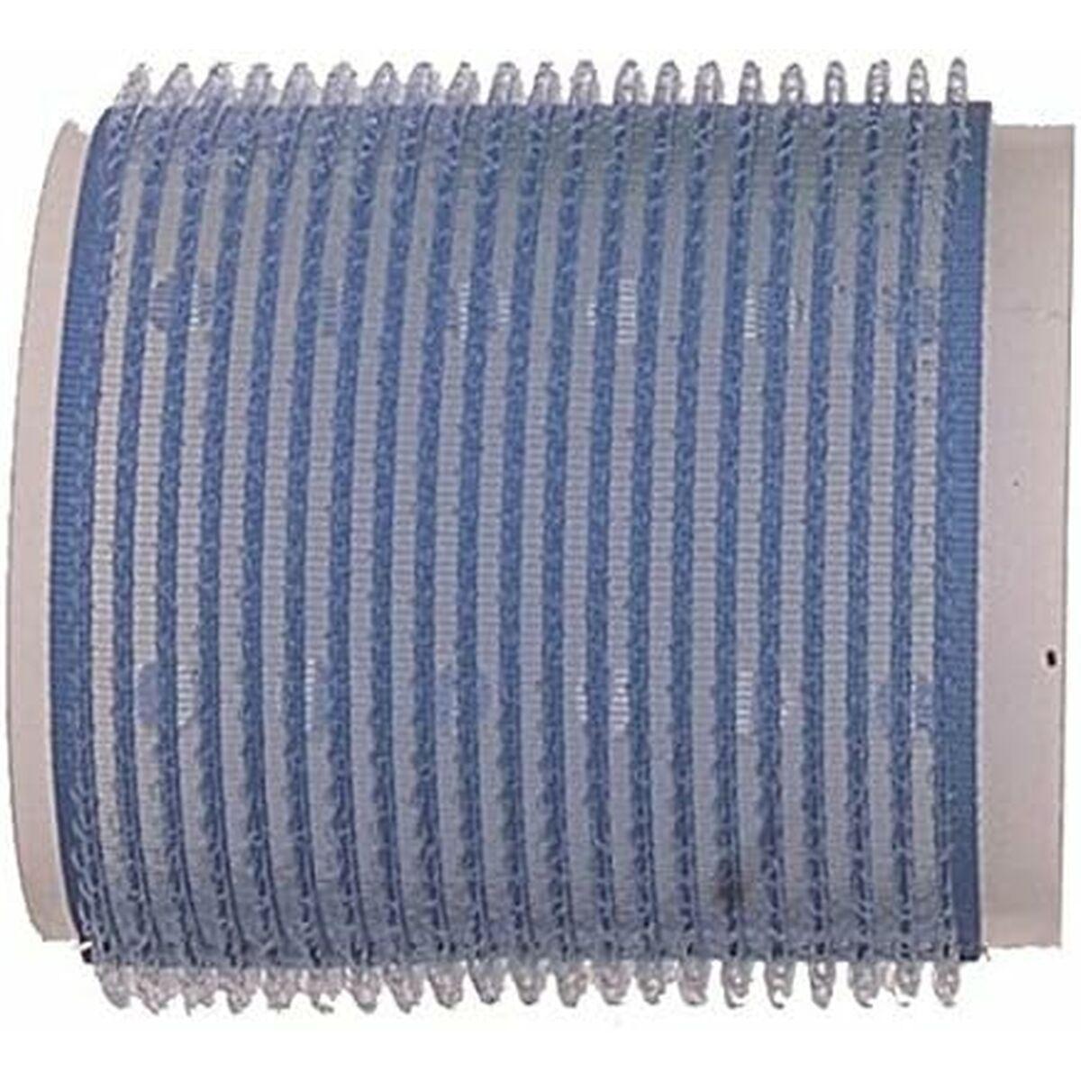 Fama Fabré hårtilbehør - blå hårcurler (manuel)