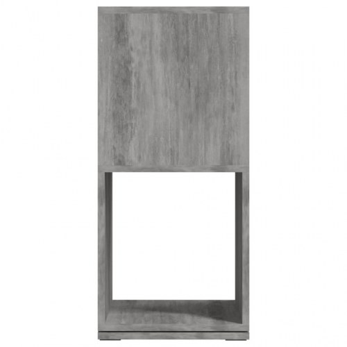 Drejelig reol 34,5 x 34,5 x 75,5 cm - betongrå