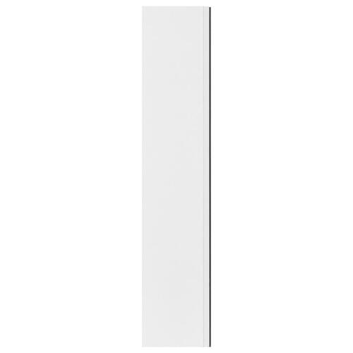 323607 Bathroom Mirror Cabinet White 60x15x75 cm MDF