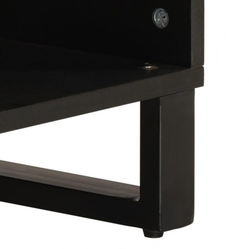 TV-bord i massivt akacietræ - 100 x 34 x 46 cm