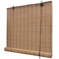 Rullegardin 80x220 cm bambus brun