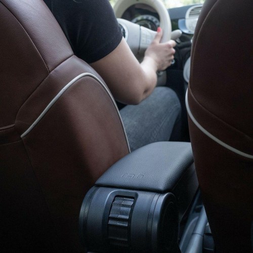 Armster armlæn til Citroën C3 (2017) - Polyskin, sort