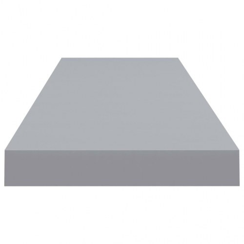 Væghylder - 2 stk. 90 × 23,5 × 3,8 cm i MDF, grå