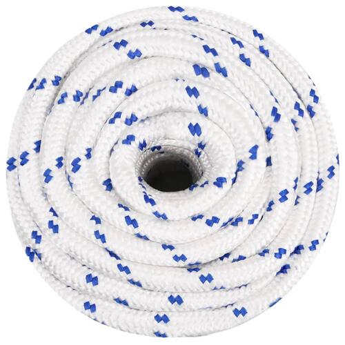 Tovværk til båd 20 mm 25 m polypropylen hvid