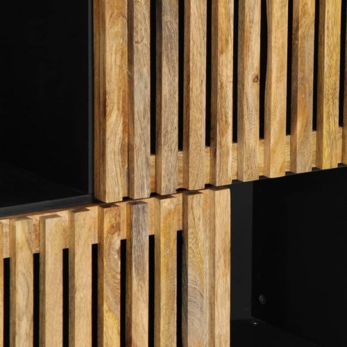 Skænk 80x34x75 cm massivt ru mangotræ