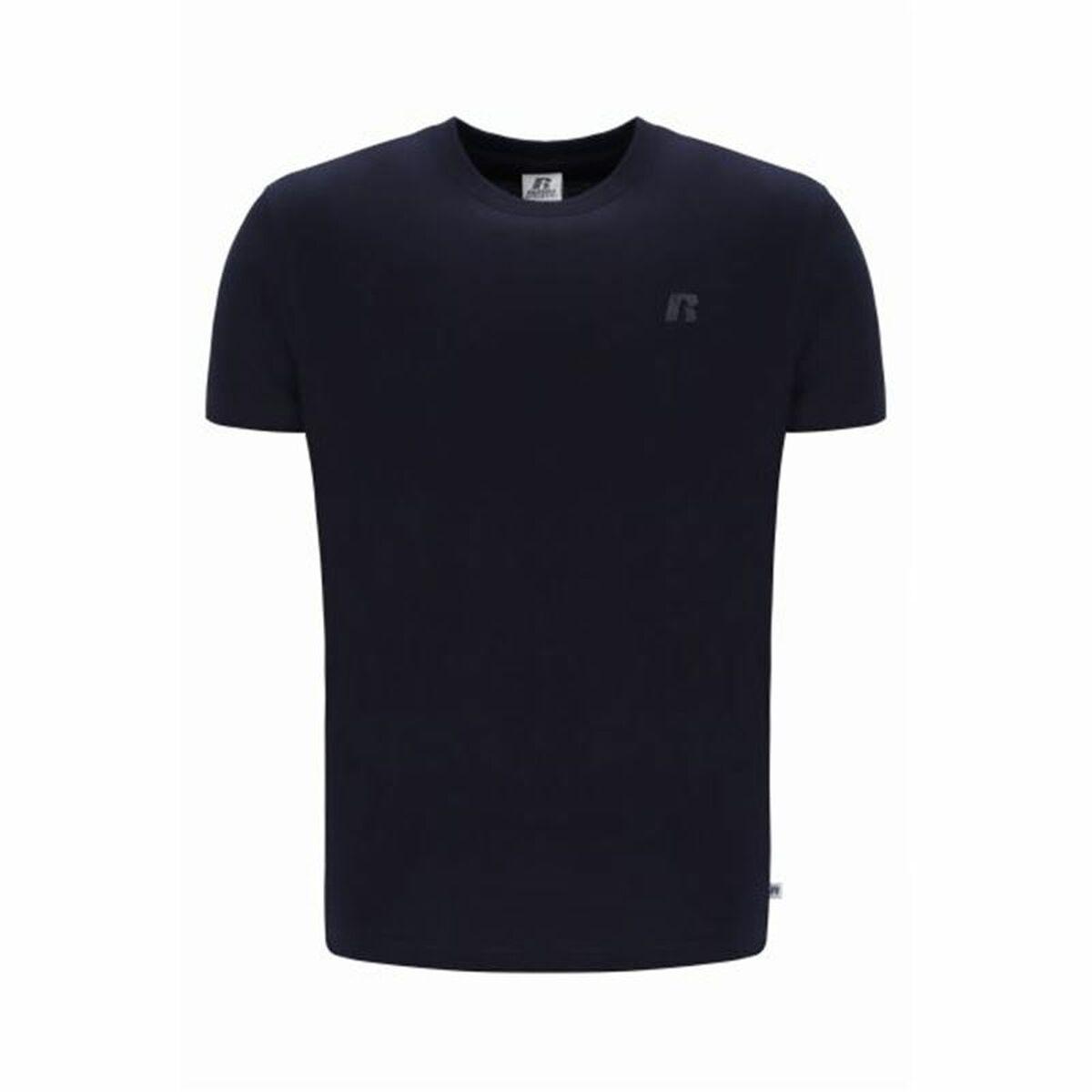 Kortærmet T Shirt Til Mænd Russell Athletic Marineblå S