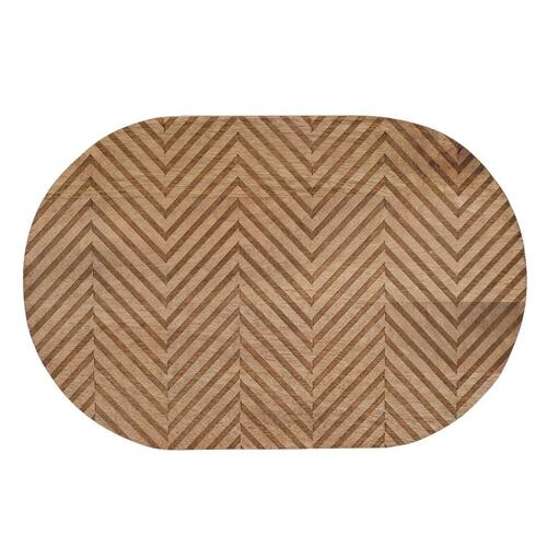 Sofabord 60 x 39,5 x 60 cm Natur Sort Metal Træ (2 enheder)
