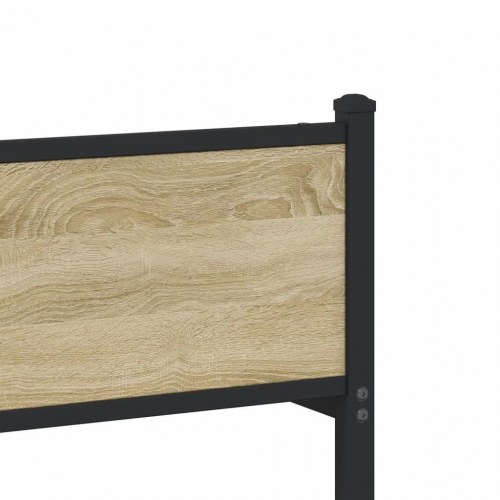 Sengeramme 107 x 203 cm i metal - sonoma-eg