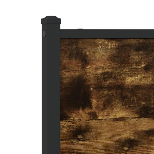 Sengeramme uden madras 150 x 200 cm - røget egetræsfarve