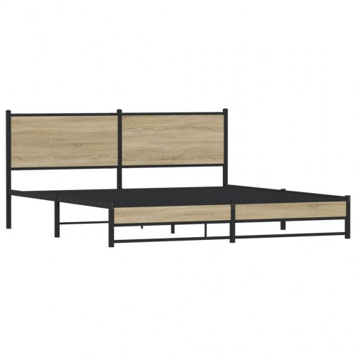 Sengeramme uden madras 160 x 200 cm - sonoma-eg