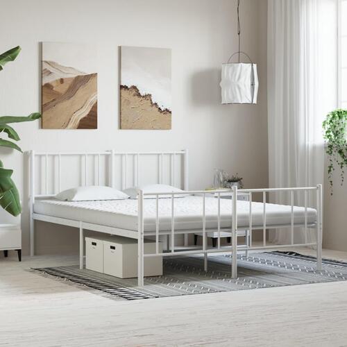 Skummadras 160x210 cm 7 zoner hårdhed 20 ILD hvid