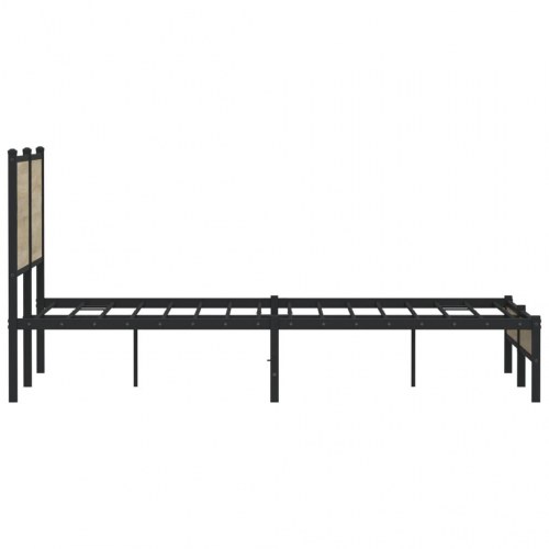 Sengeramme uden madras 140 x 200 cm i metal - sonoma-eg