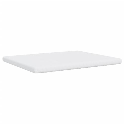 Skummadras 180x210 cm 7 zoner hårdhed 20 ILD hvid
