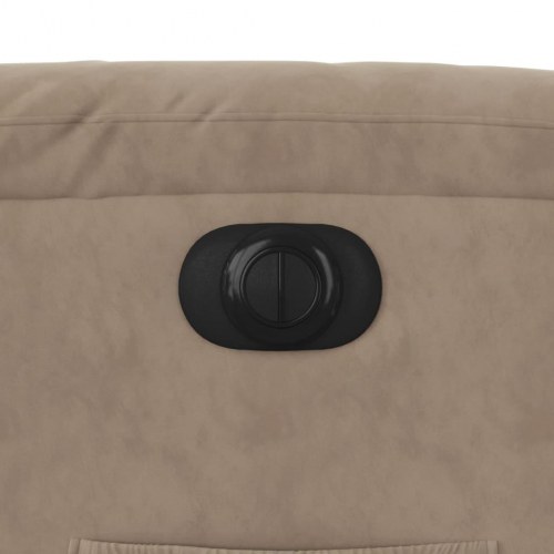 Løftestole mikrofiberstof gråbrun