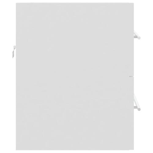Vaskeskab 60x38,5x48 cm spånplade hvid