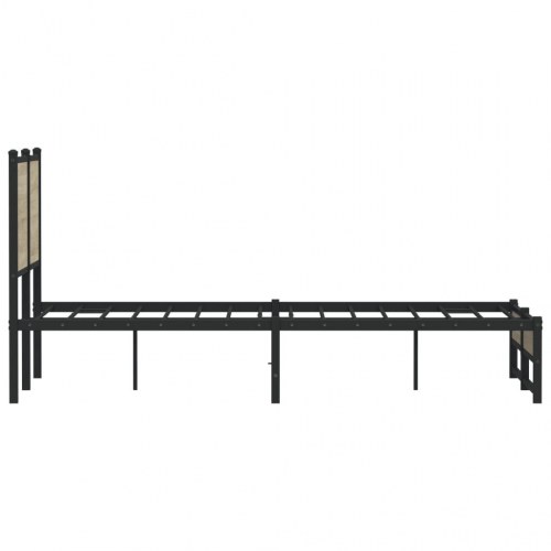Sengeramme 120 x 200 cm i metal - sonoma-eg