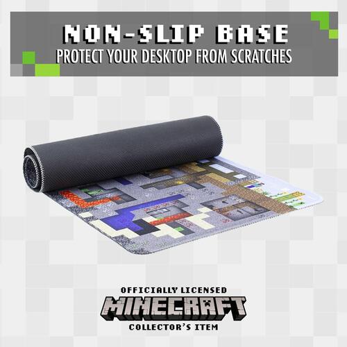 Musemåtte Minecraft PP8805MCFV2 Multifarvet 30 x 80 cm