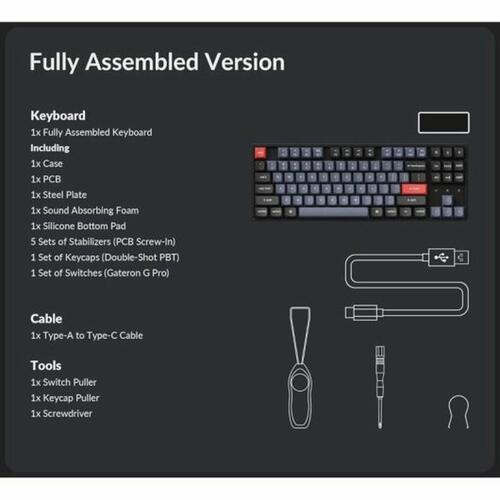 Tastatur Keychron Sort