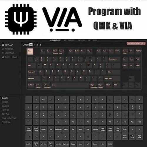 Tastatur Keychron Sort