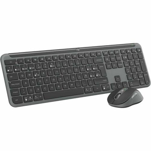 Tastatur Logitech Grå Spansk qwerty QWERTY
