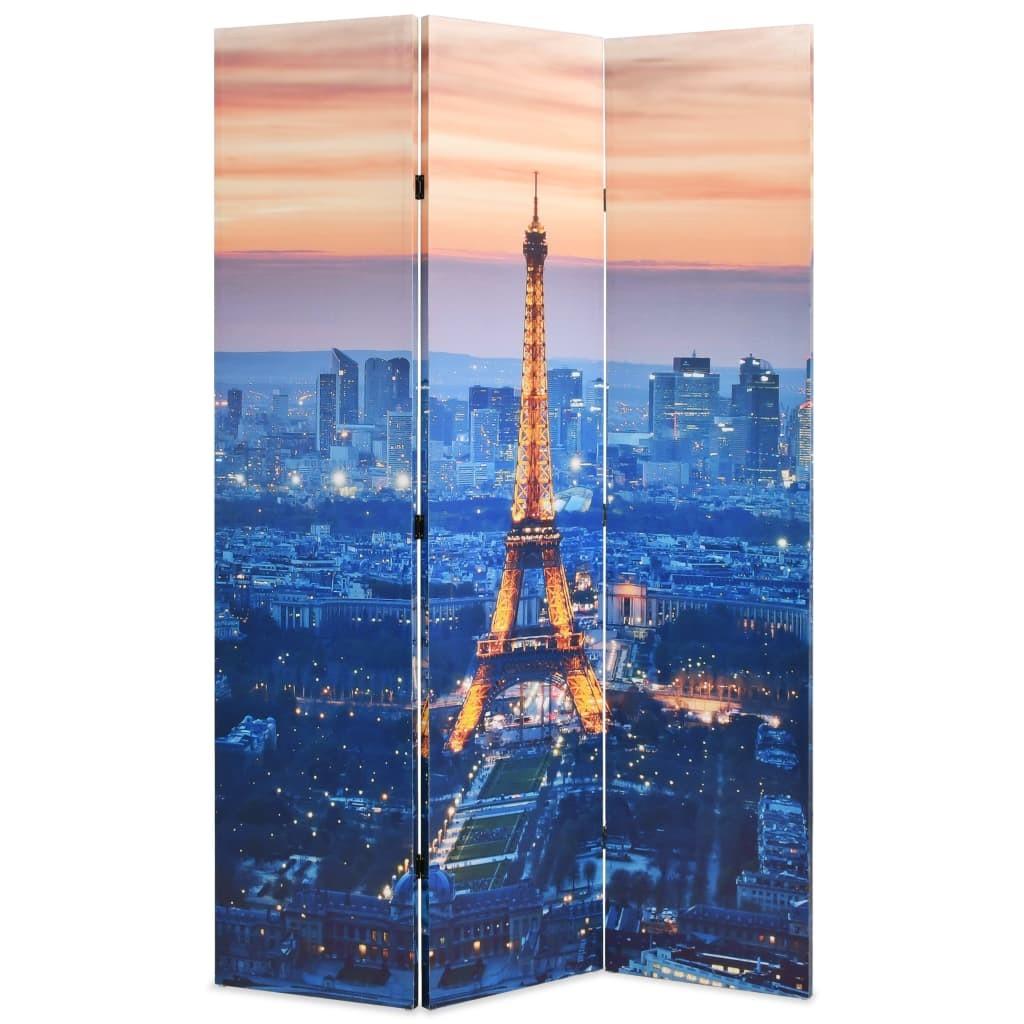 Foldbar rumdeler 120 x 170 cm Paris by Night