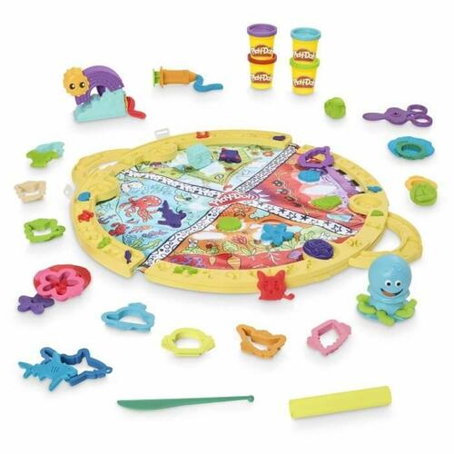 Play-Doh modellervoks spil - Multifarvet kreativt sæt