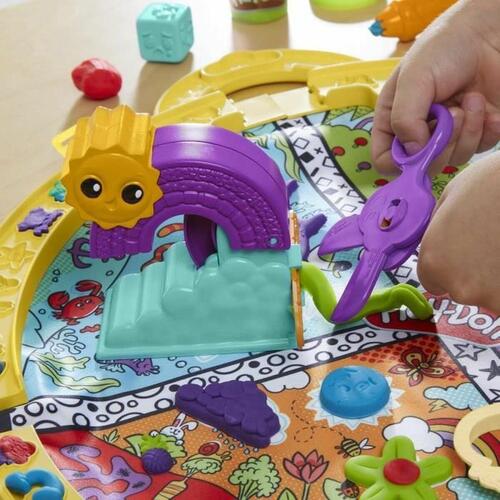 Play-Doh modellervoks spil - Multifarvet kreativt sæt