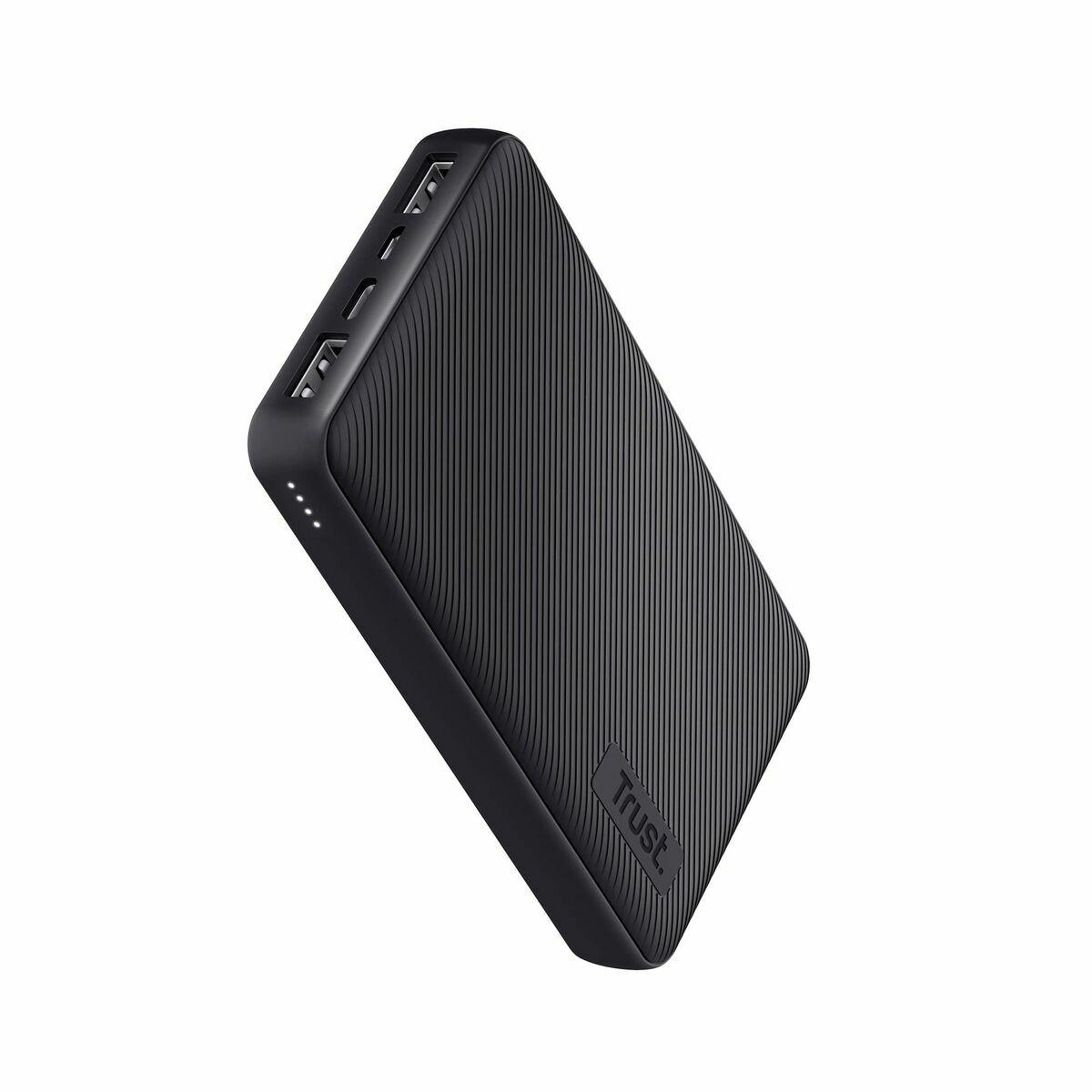 Powerbank Trust Primo Sort 15000 mAh 55,5 WH (1 enheder)