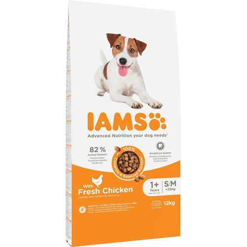 Foder IAMS Vitality Adult Small & Medium Kylling 12 kg