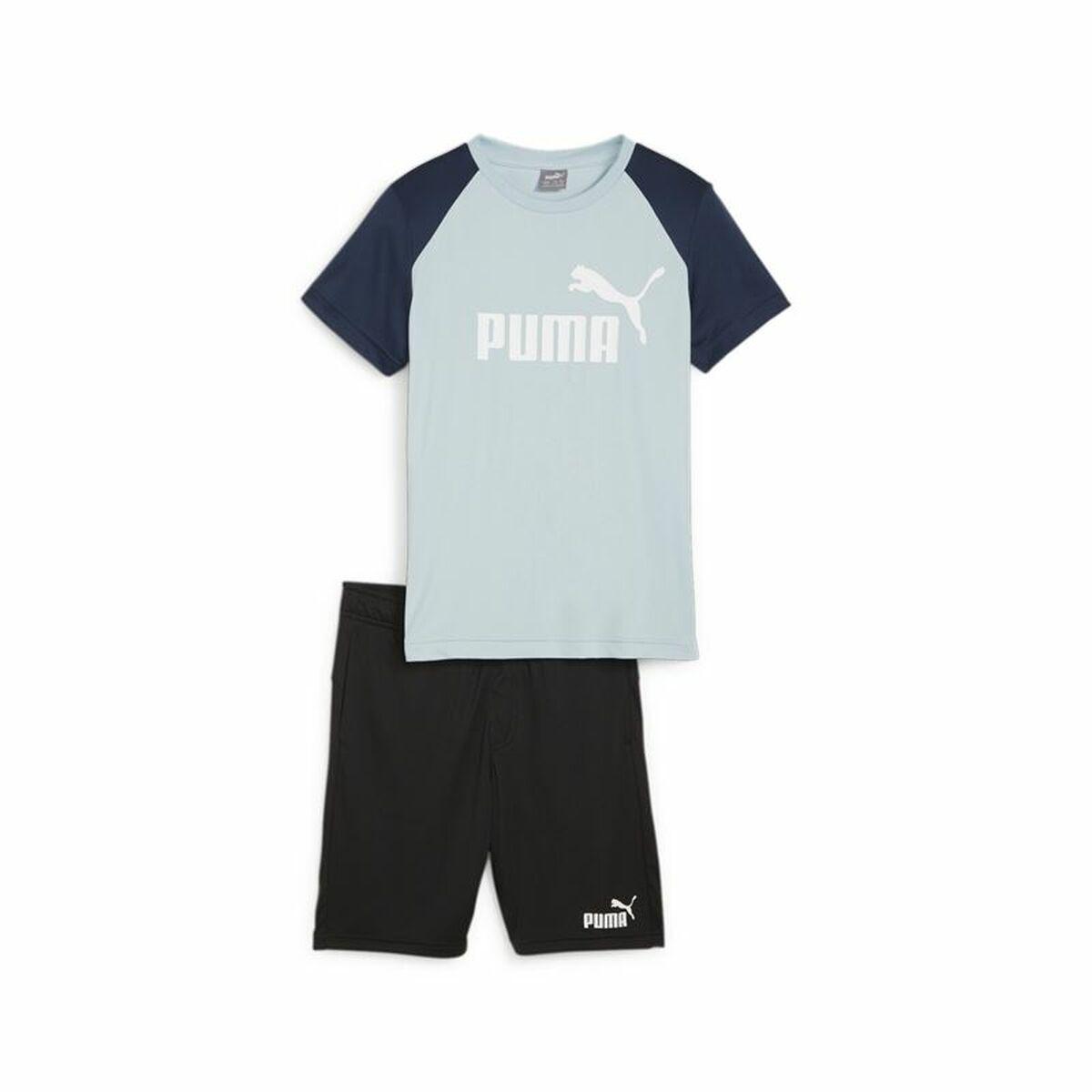 Puma sportssæt til børn - T-shirt og shorts, multifarvet, 5-6 år
