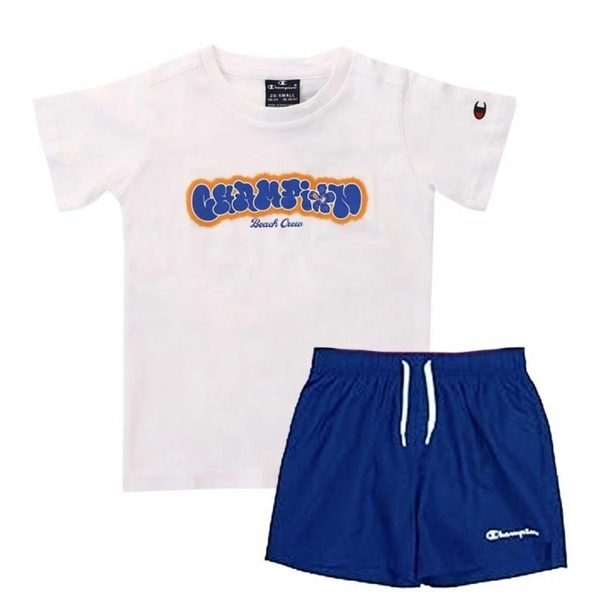 Sportstøj til Børn Champion Essentials Blå 7-8 år