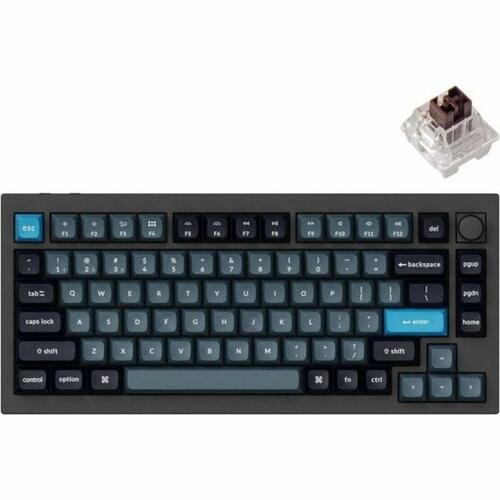 Tastatur Keychron Q1 Pro QMK/VIA Sort