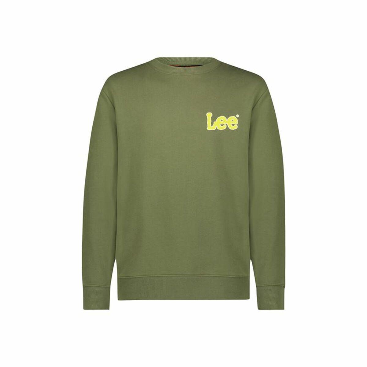 Sweaters Uden Hætte Til Mænd Lee Wobbly Khaki L