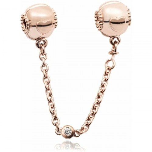Pandora sikkerhedskæde 787636CZ-05 - perle-charms til armbånd