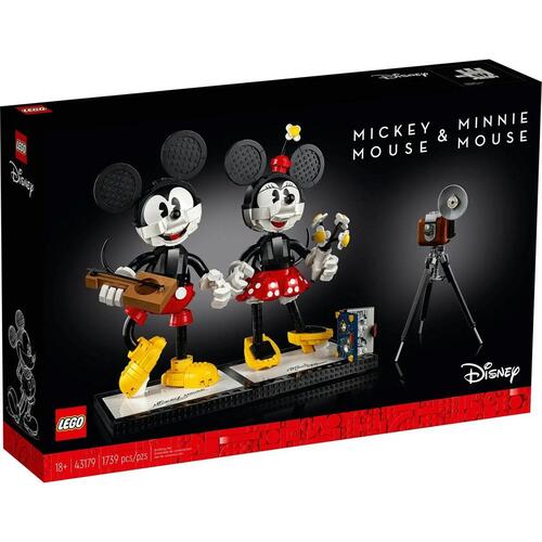 Konstruktionsspil Lego Mickey Mouse y Minnie Mouse Sort