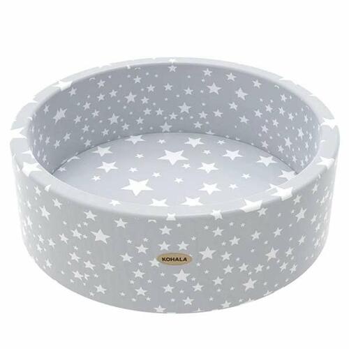 Kohala Baby boldbassin med 100 bolde - 90 × 90 × 30 cm