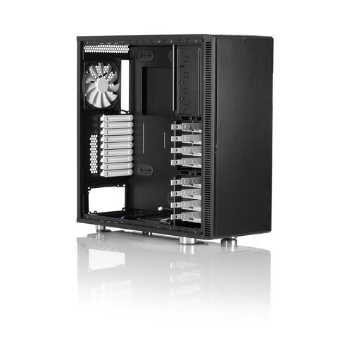 ATX Semi-tårn kasse Fractal Design FD-CA-DEF-XL-R2-BL Sort