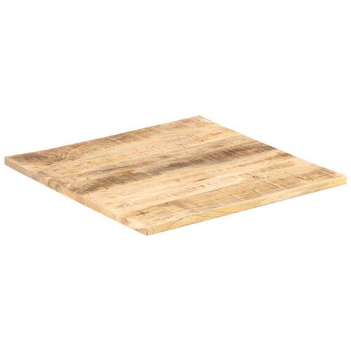 Bordplade 25-27 mm 80x80 cm massivt mangotræ